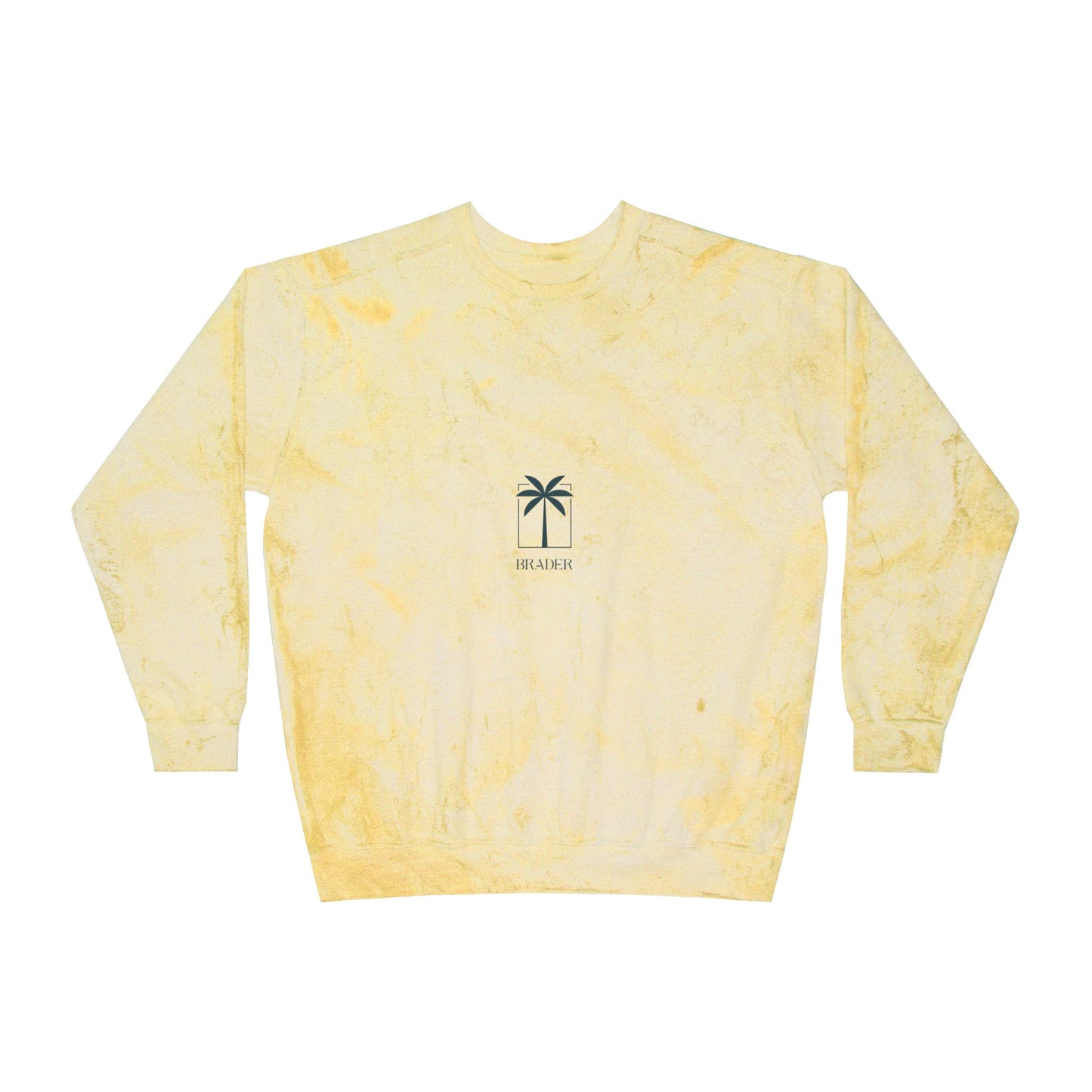 Unisex Color Blast Crewneck Sweatshirt-Brader