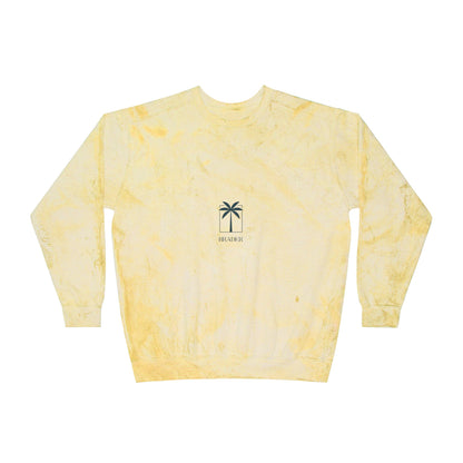 Unisex Color Blast Crewneck Sweatshirt-Brader